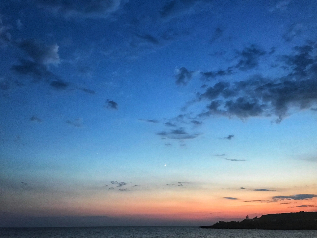 Tramonto arancione