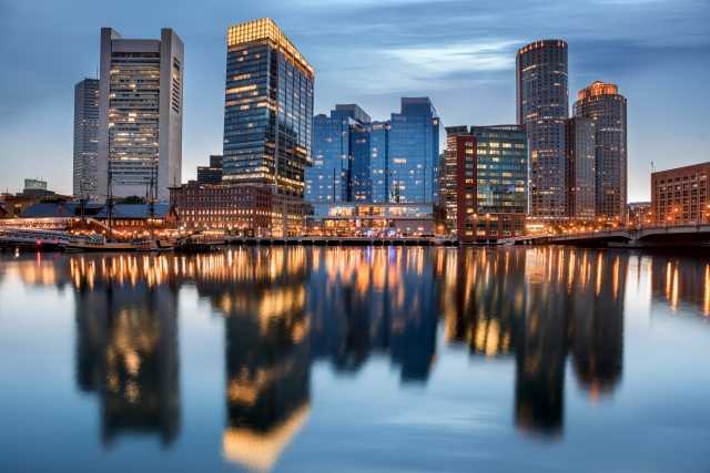 Boston waterfront