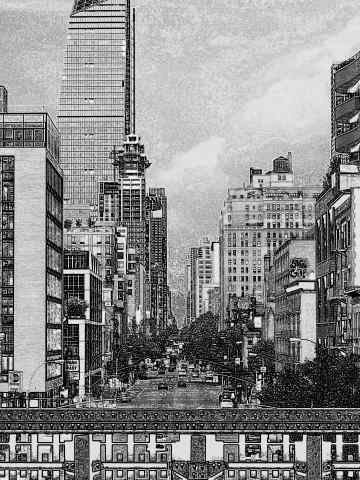 Manhattan ingrigita dal traffico