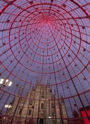 Dentro l'albero di Natale