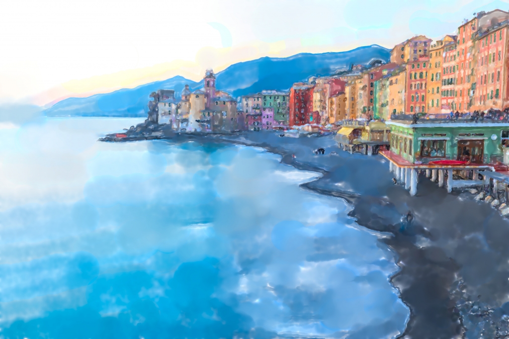 Acquerello di Camogli