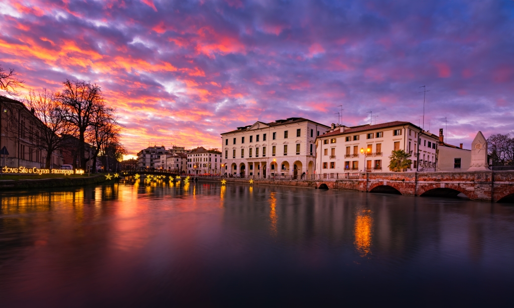 Tramonto a Treviso