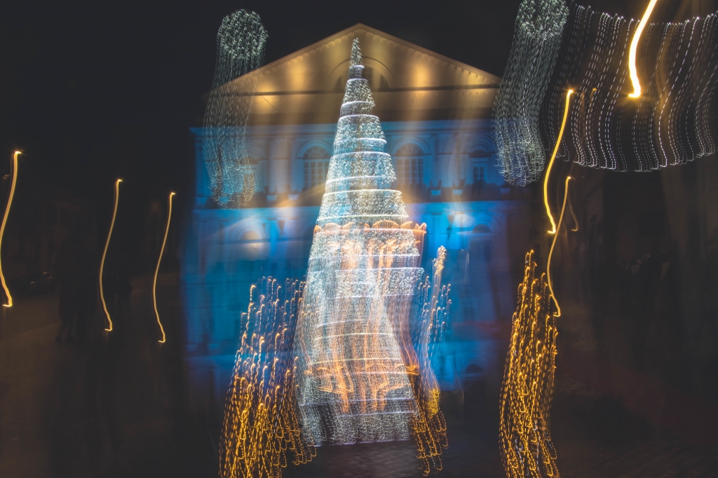 Natale in piazza del teatro