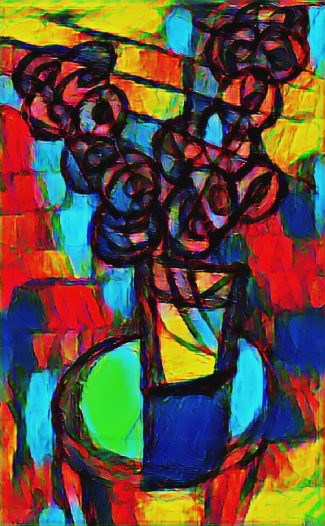 vaso di fiori