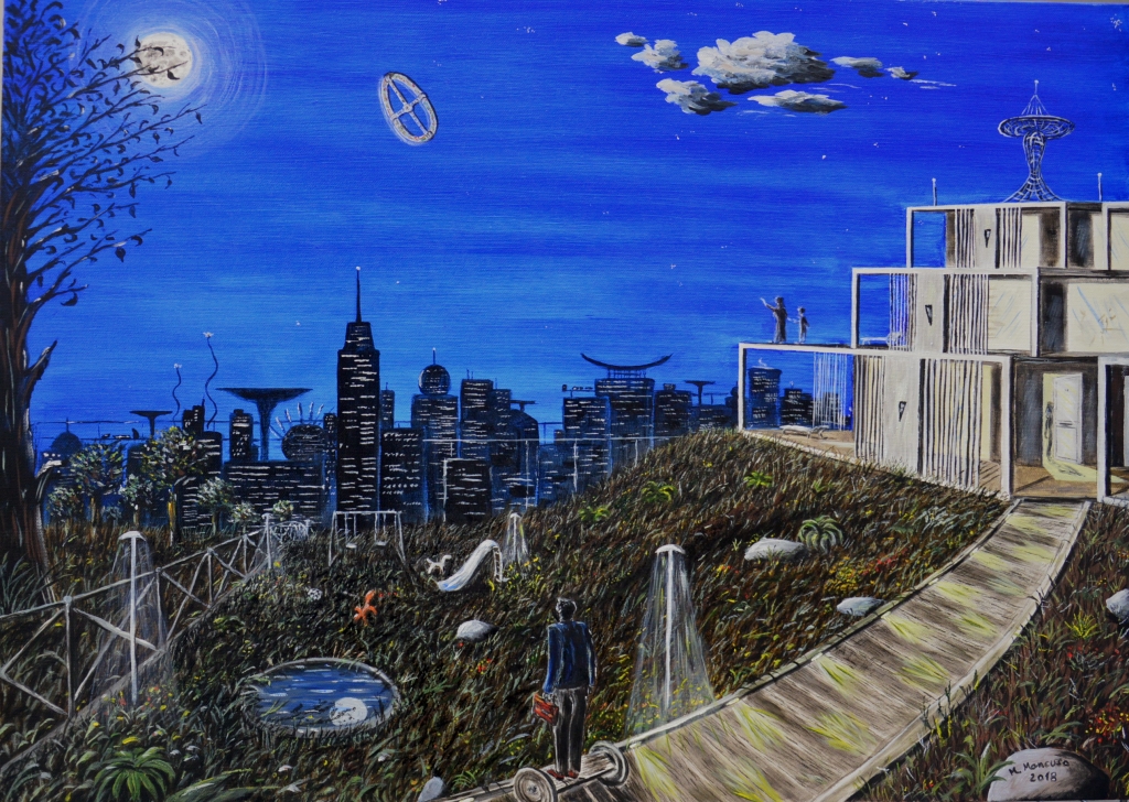 Panorama dalla terra