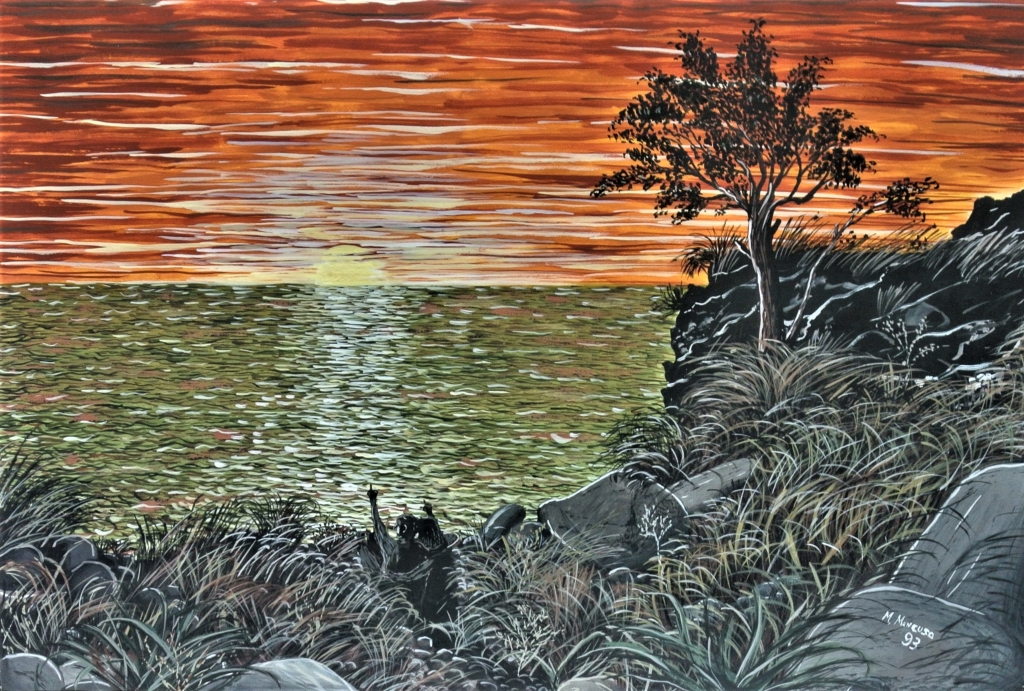 Innamorati al tramonto