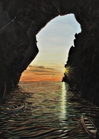 Riflessi nella grotta · mancusomassimo