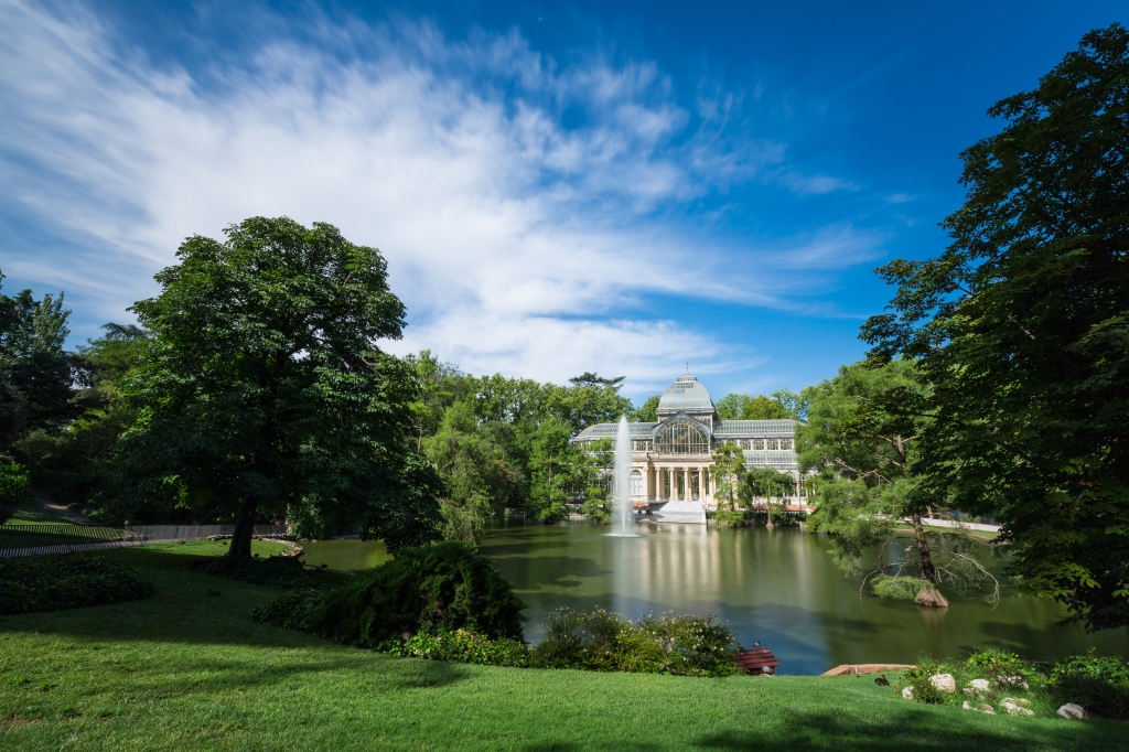 Palazzo di Cristallo nel Parco del Retiro - Madrid