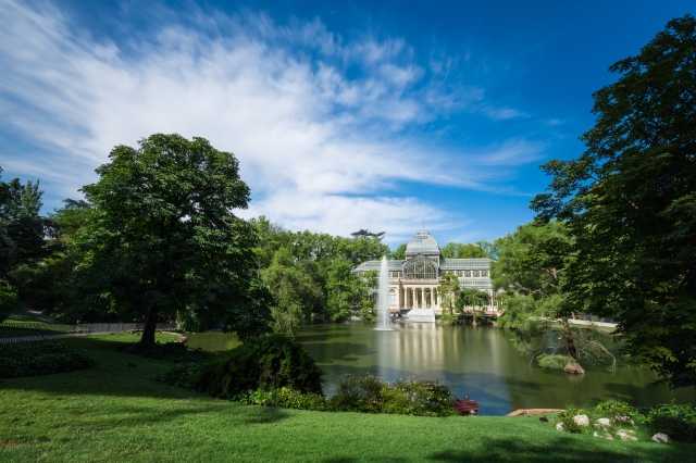 Palazzo di Cristallo nel Parco del Retiro - Madrid
