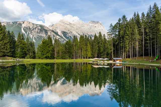Le Dolomiti vicino Cortina d'Ampezzo