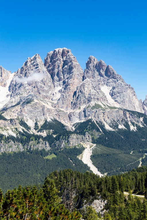 Dolomiti vicino Cortina d'Ampezzo - Italia