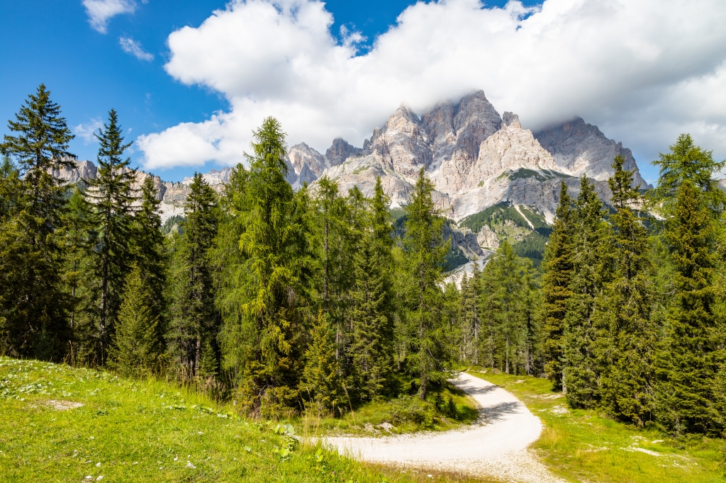 Dolomiti vicino Cortina d'Ampezzo - Italia