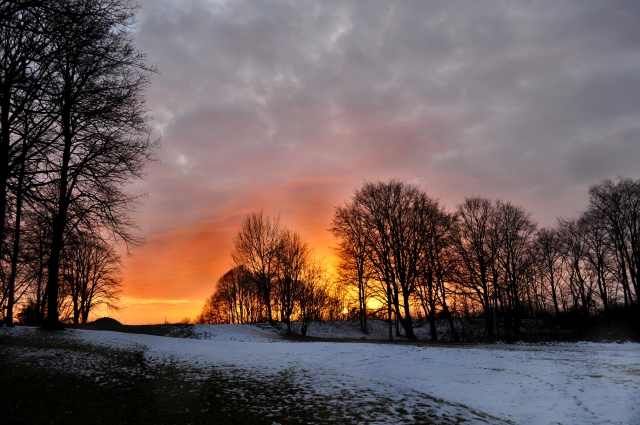 Winter sunset · alococofoto