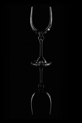 bicchiere riflesso