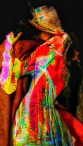 All colours in a kiss