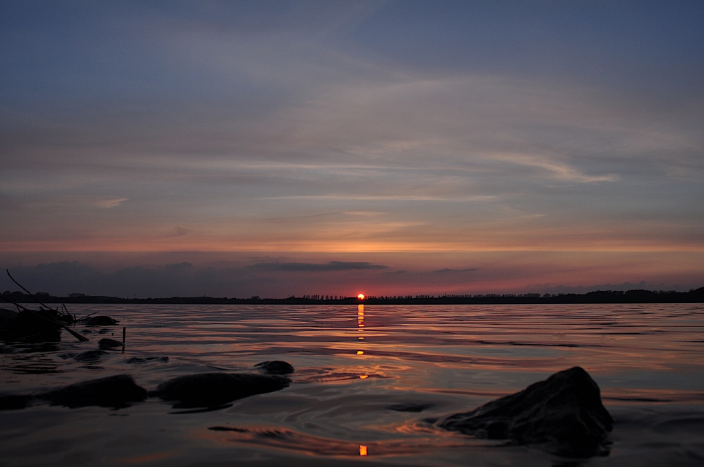 Tramonto al mar Baltico