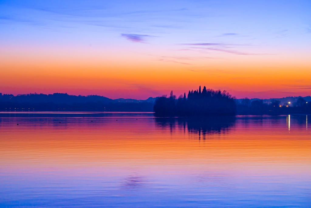 I colori che annunciano la notte