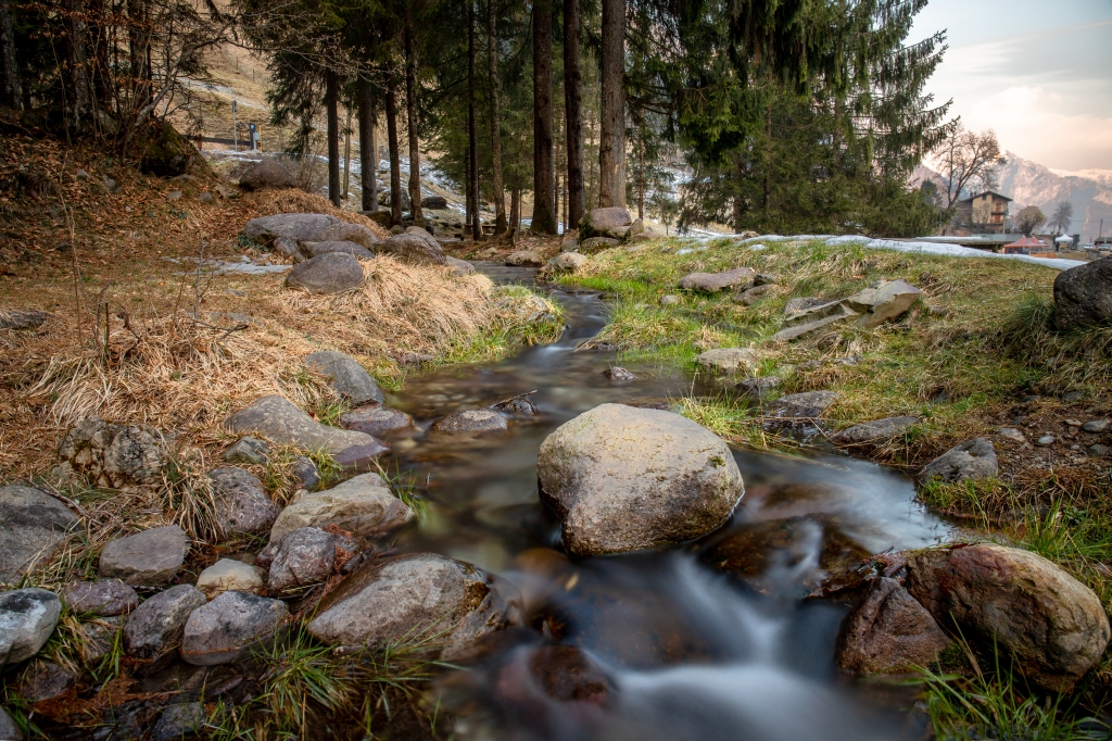 Ruscello di montagna