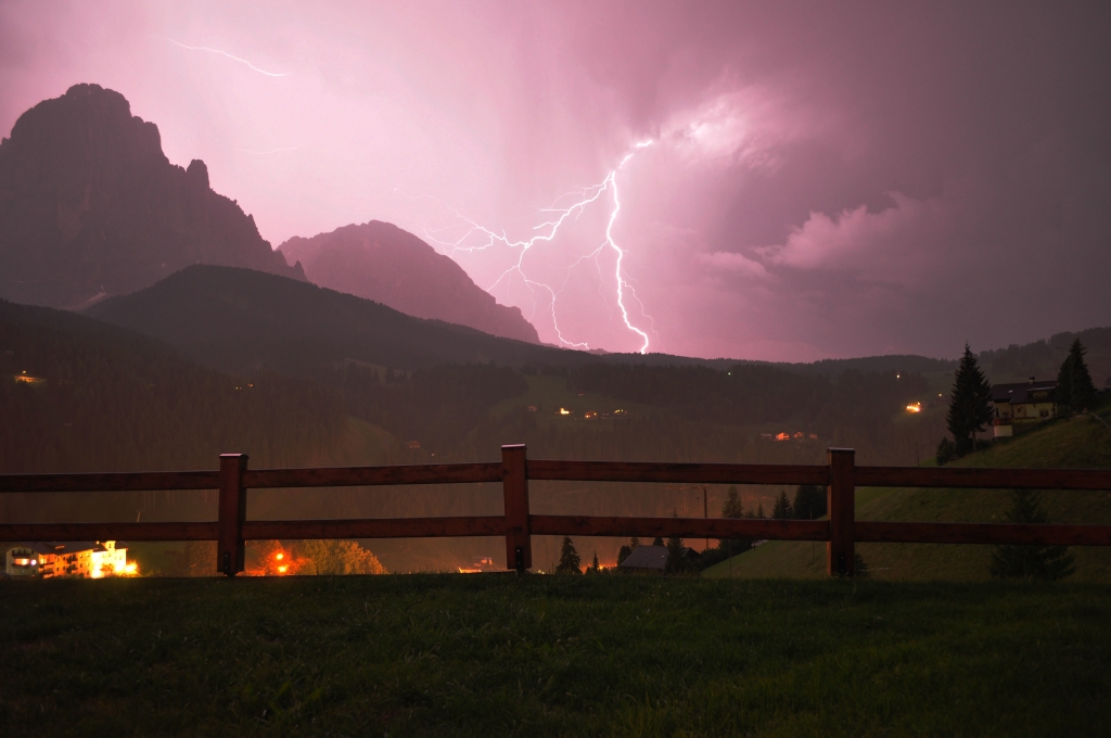 Fulmini in Valgardena