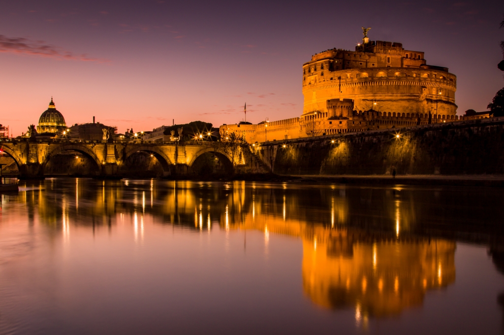 Last sunset in Rome