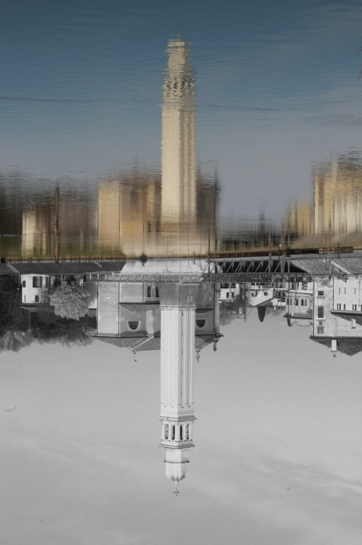 bell tower upside down