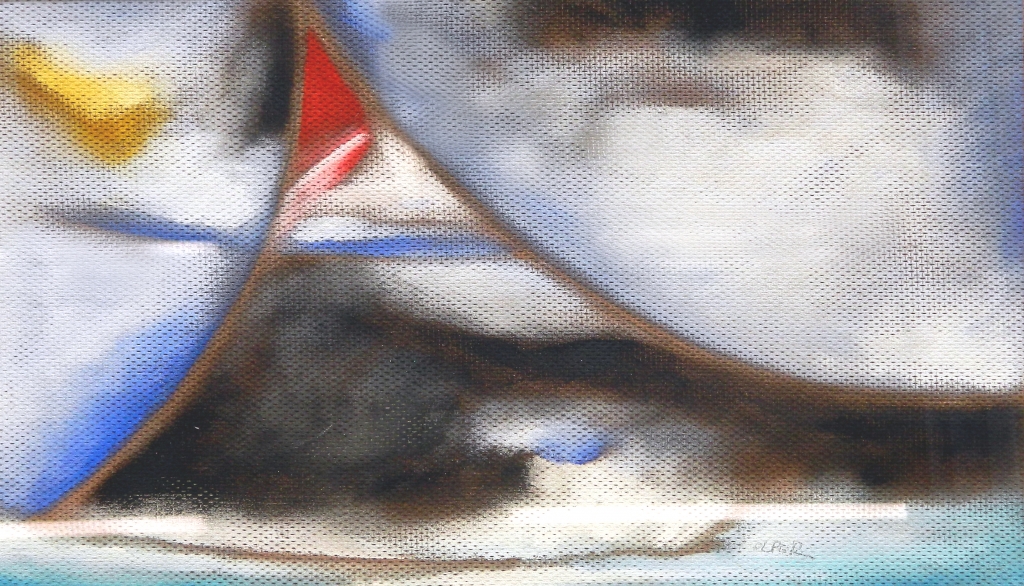 Stromboli - 2014 - Carlo Olper - acrilico su masonite