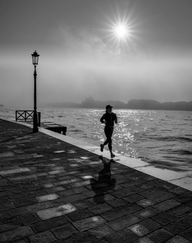 Running in Venice