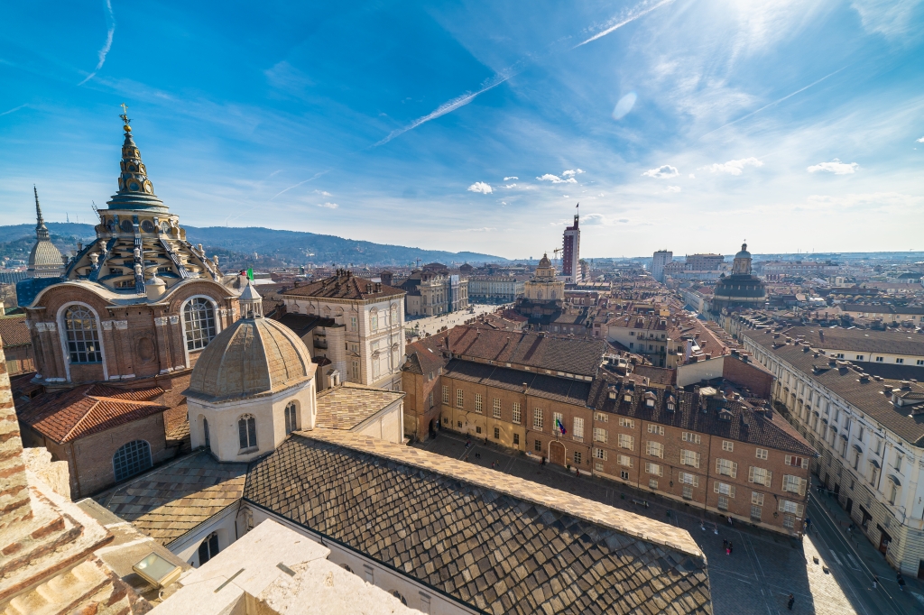 vista panoramica sul centro di Torino