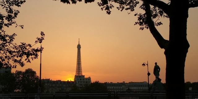 Tour eiffel Paris a mia vista