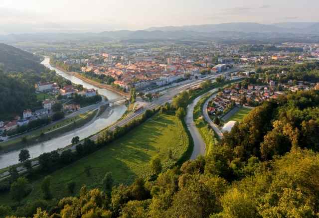 Celje dal suo castello