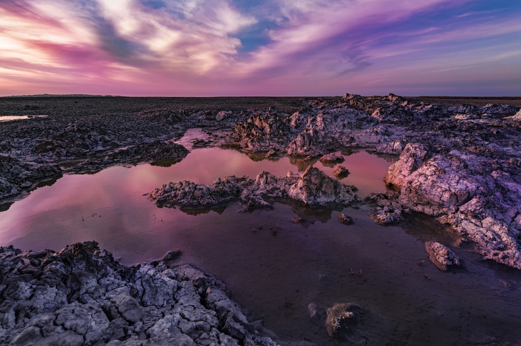 More about the evening on a mud volcano
