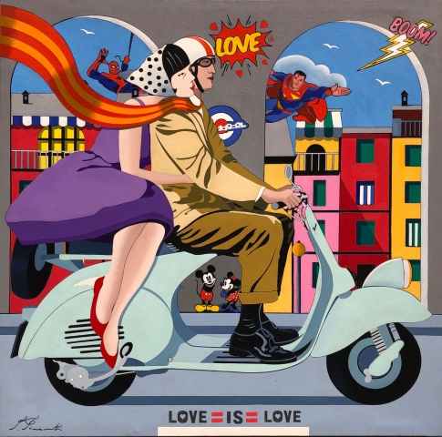 "PASSAGGIO IN VESPA"