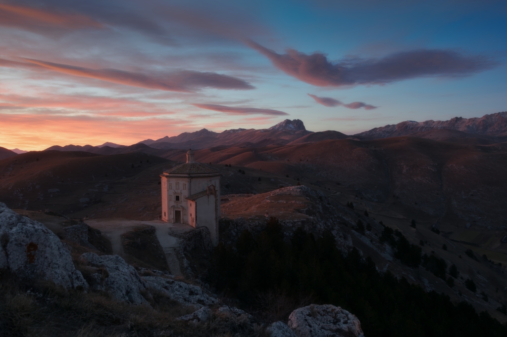 Tramonto montano