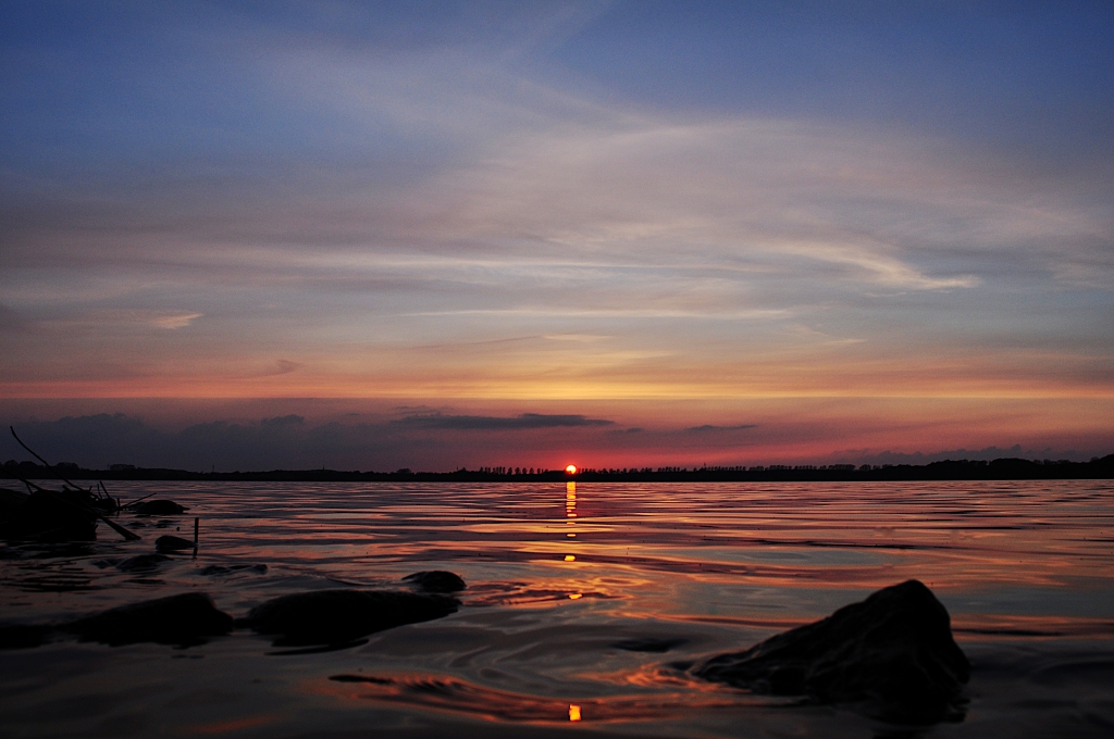 Calma al tramonto