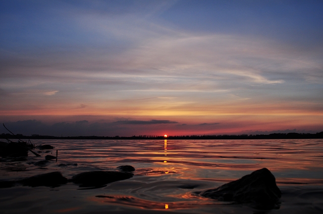 Calma al tramonto