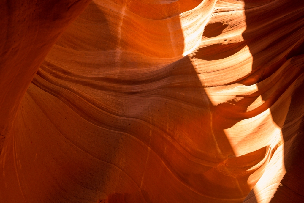 A trip in west USA death Antelope Canyon