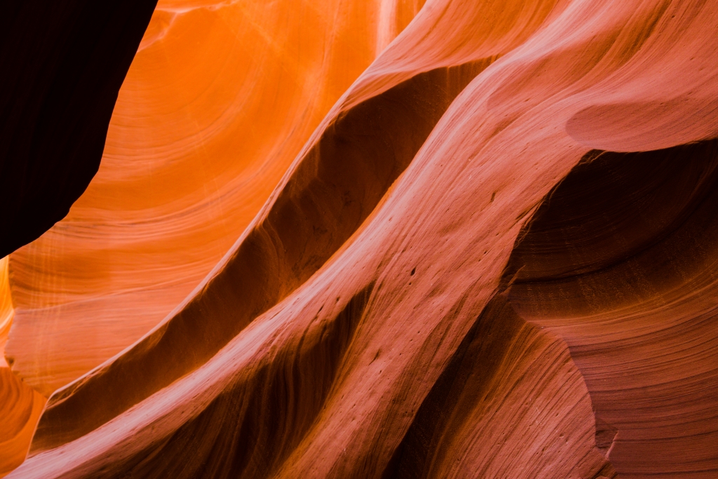 A trip in west USA death Antelope Canyon