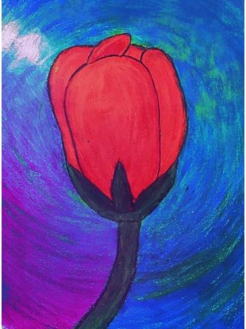 Tulipano in cera