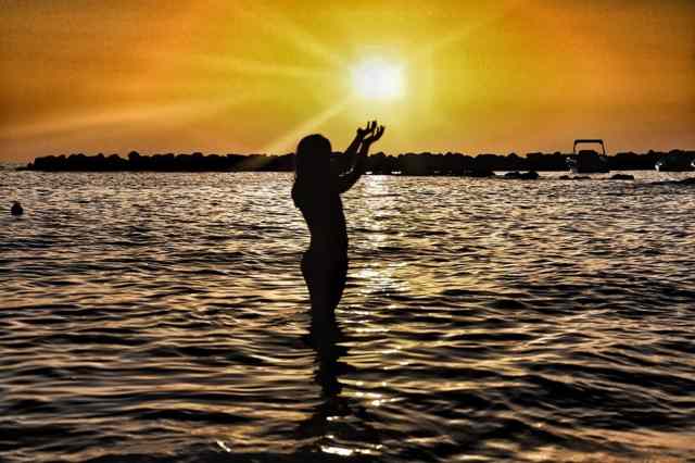 Il sole tra le mani
