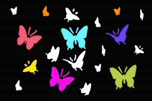 Farfalle colorate · silversmile2004