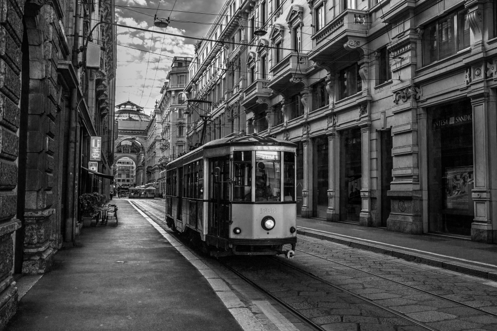 tram a Milano