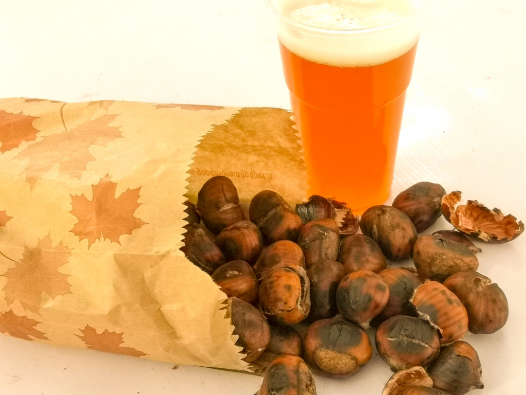 caldarroste con birra