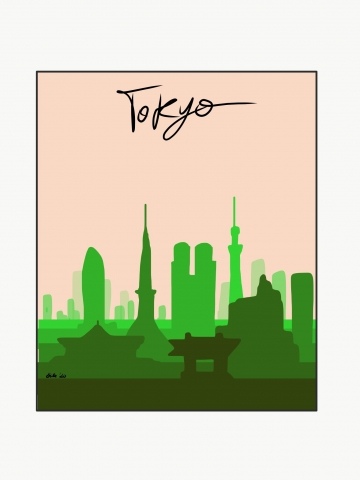 Tokyo skyline