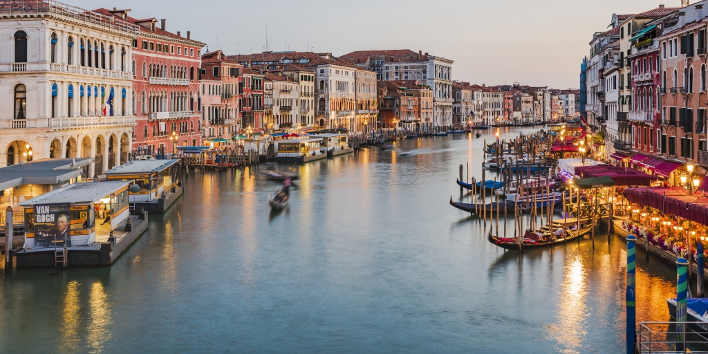 Venezia al tamonto