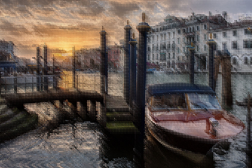 Tramonto a Venezia _ Digital Art _ Orizzontale