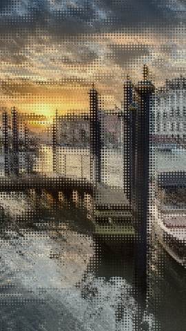 Tramonto a Venezia _ Digital Art _ Verticale · claudioleprifotografo