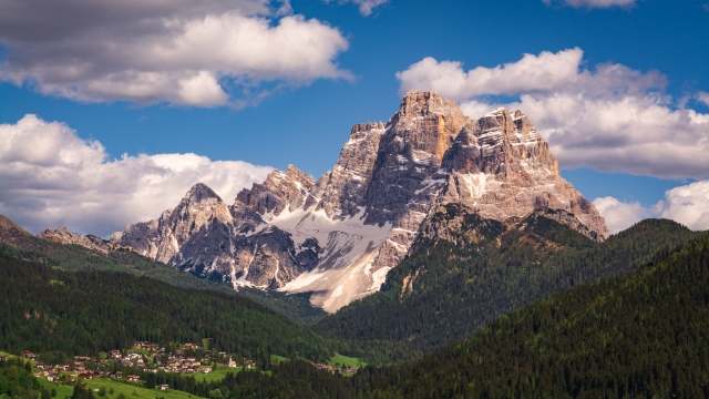 Il Pelmo e Selva di Cadore