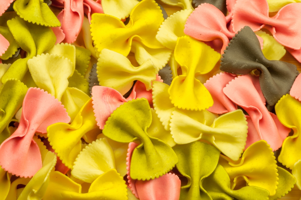 pasta colorata