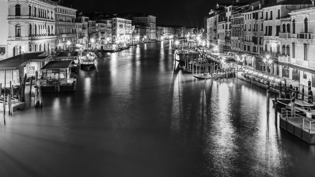 Canal Grande. Venezia in bianco e nero