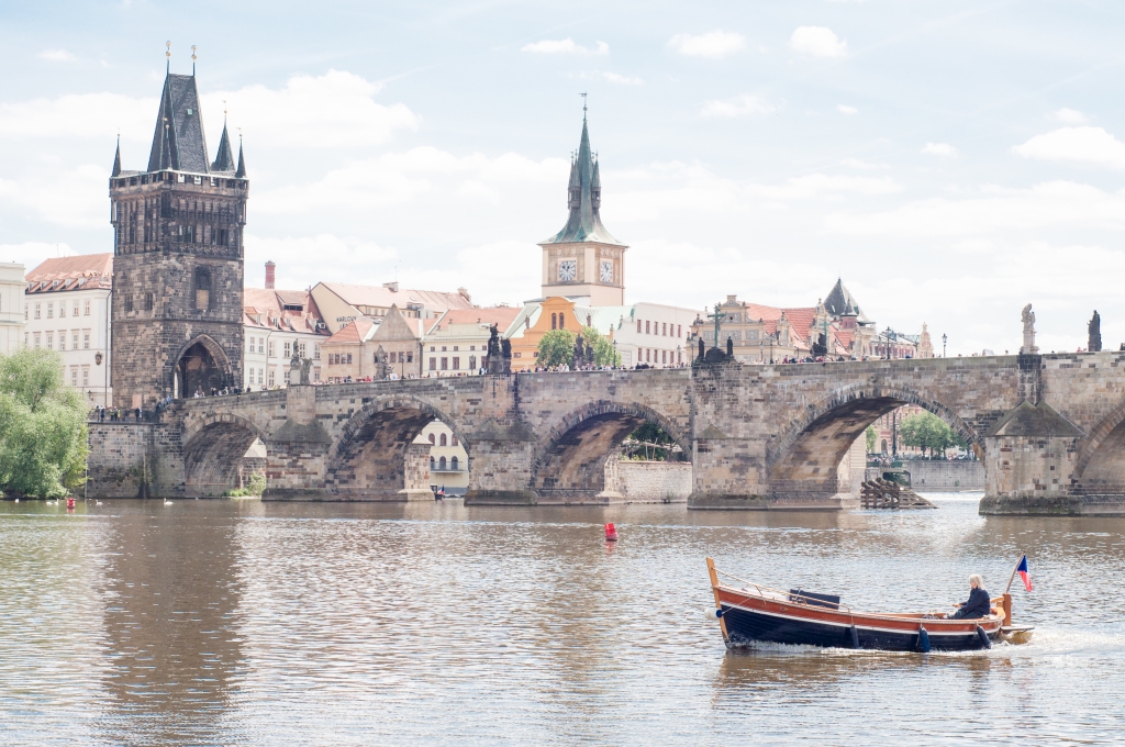 bellissimo scorcio di praga